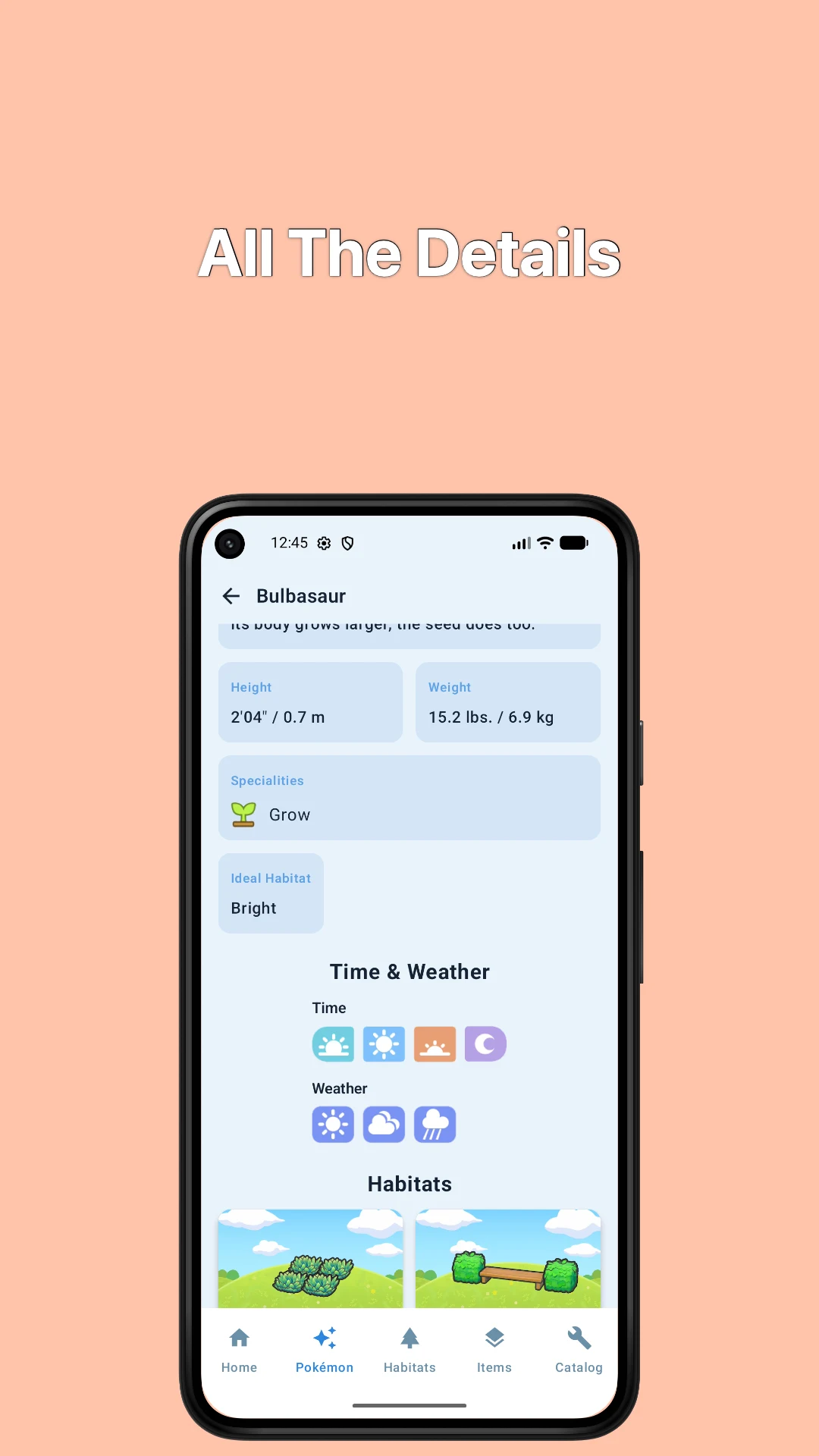 Pokopia Dex - Tracker & Guide screenshot