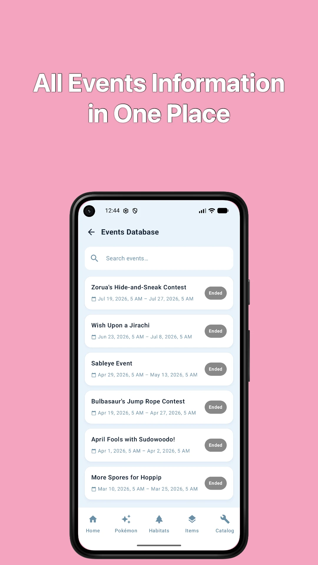 Pokopia Dex - Tracker & Guide screenshot
