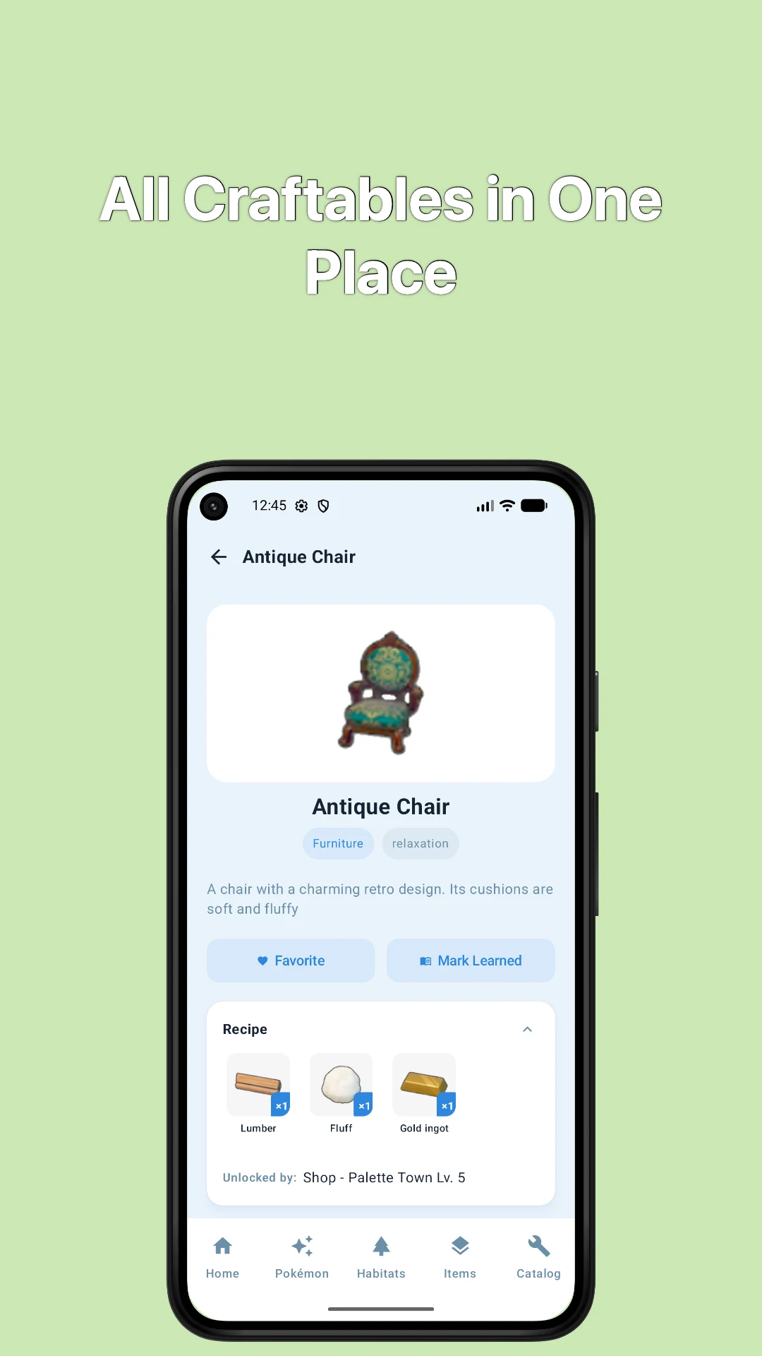 Pokopia Dex - Tracker & Guide screenshot